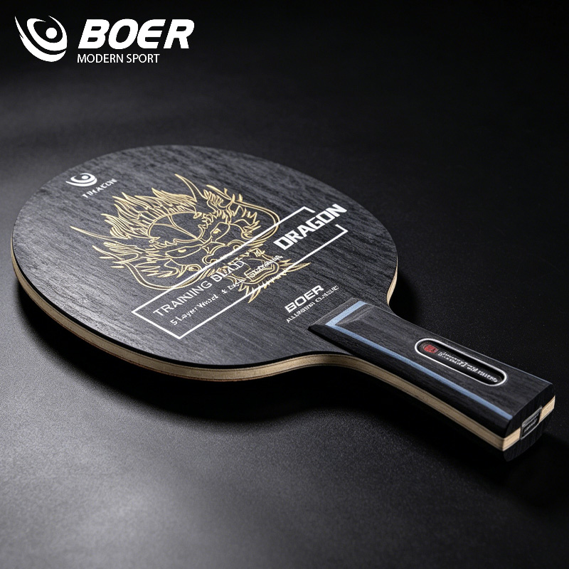 Table Tennis Zhang Jike - BOER DRAGON Tischtennisschläger 5 Holz 2