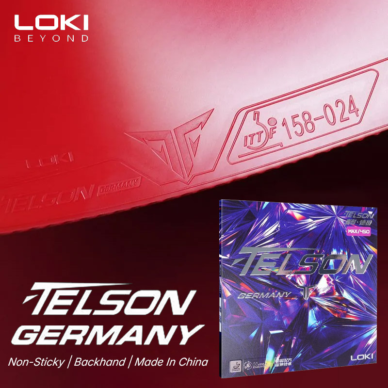 Table Tennis Loki - LOKI TELSON DEUTSCHLAND Tischtennis-Gummi, nicht klebendes