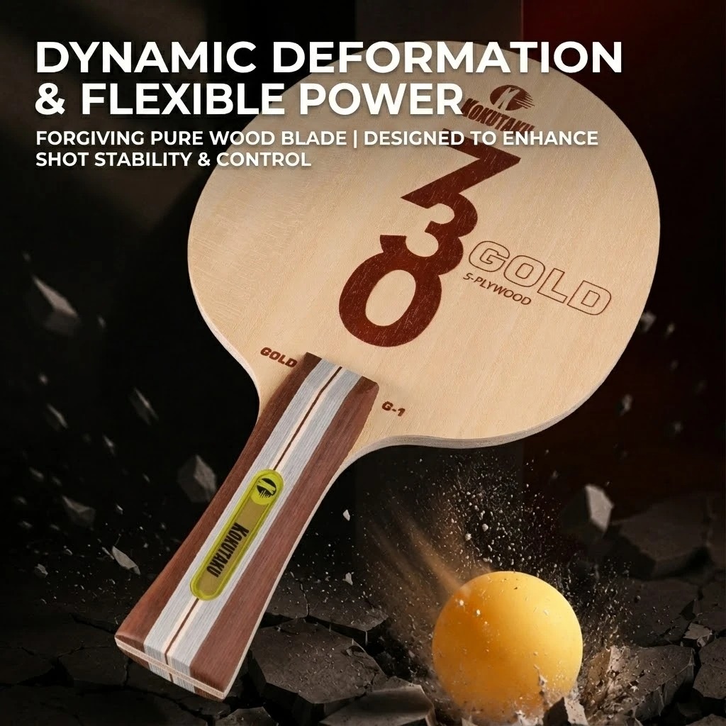 Kokutaku Tischtennisschläger F – Table Tennis Racket Bewertung und Preis
