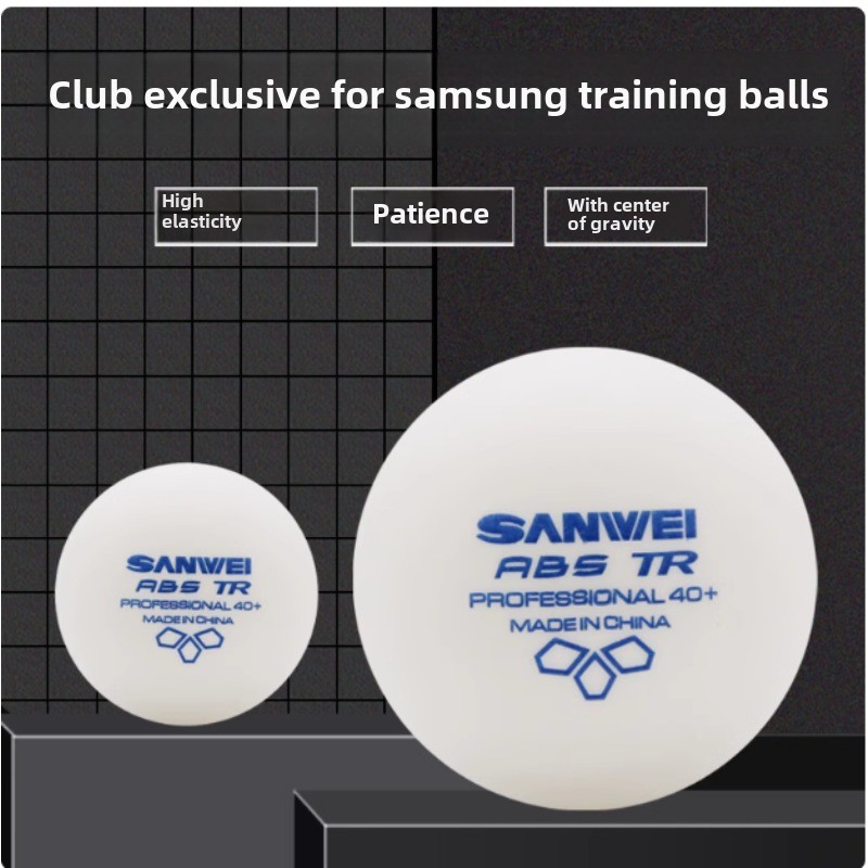 100 Stück Sanwei New Materials – Table Tennis Olympics Bewertung und Preis
