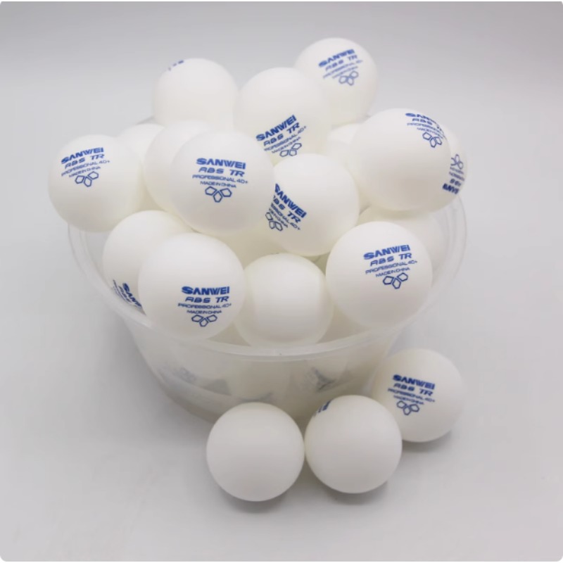 100 Stück Sanwei New Materials – Table Tennis Olympics Bewertung und Preis