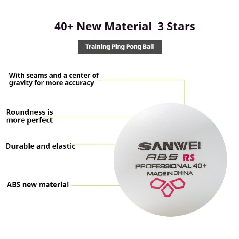 SANWEI RS40+ 3-Sterne-Tischten – Table Tennis Olympics Bewertung und Preis