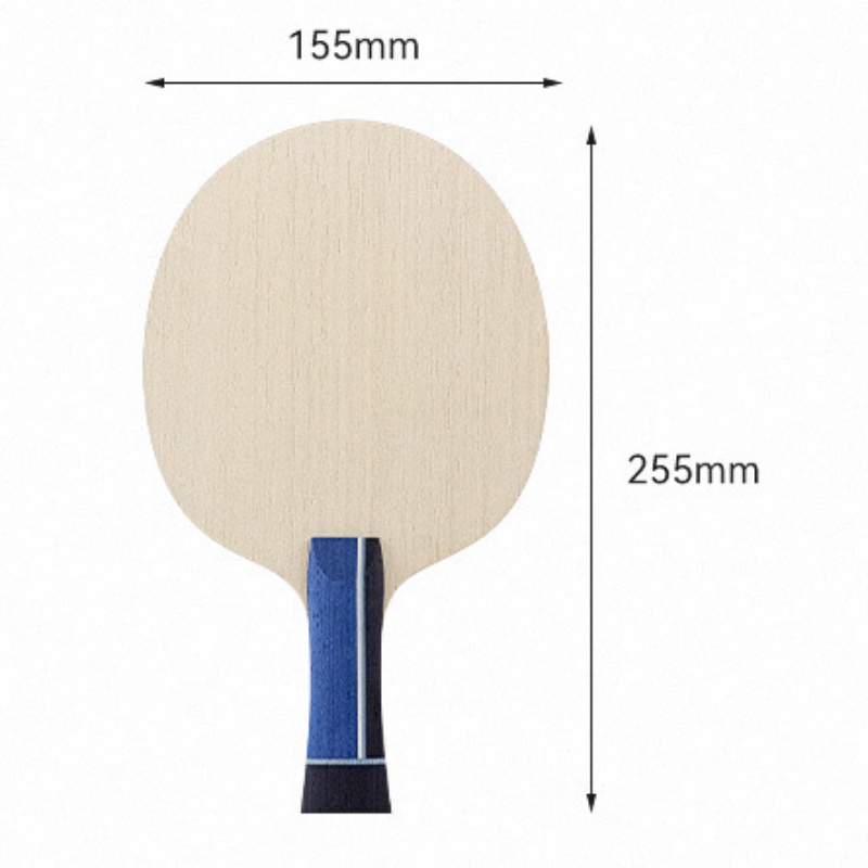 1 Stück Blaues Carbonfaser-Tis – Table Tennis Racket Bewertung und Preis
