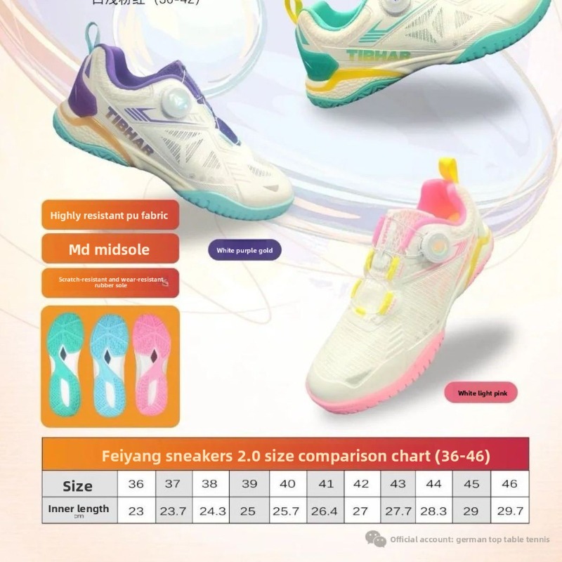 2026TIBHAR Tischtennis-Sneaker – Table Tennis Loki Bewertung und Preis