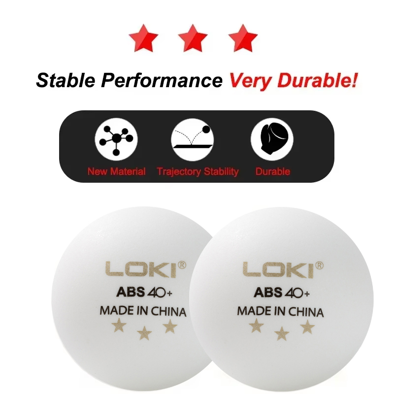 LOKI 3-Sterne Tischtennisbälle – Table Tennis Loki Bewertung und Preis